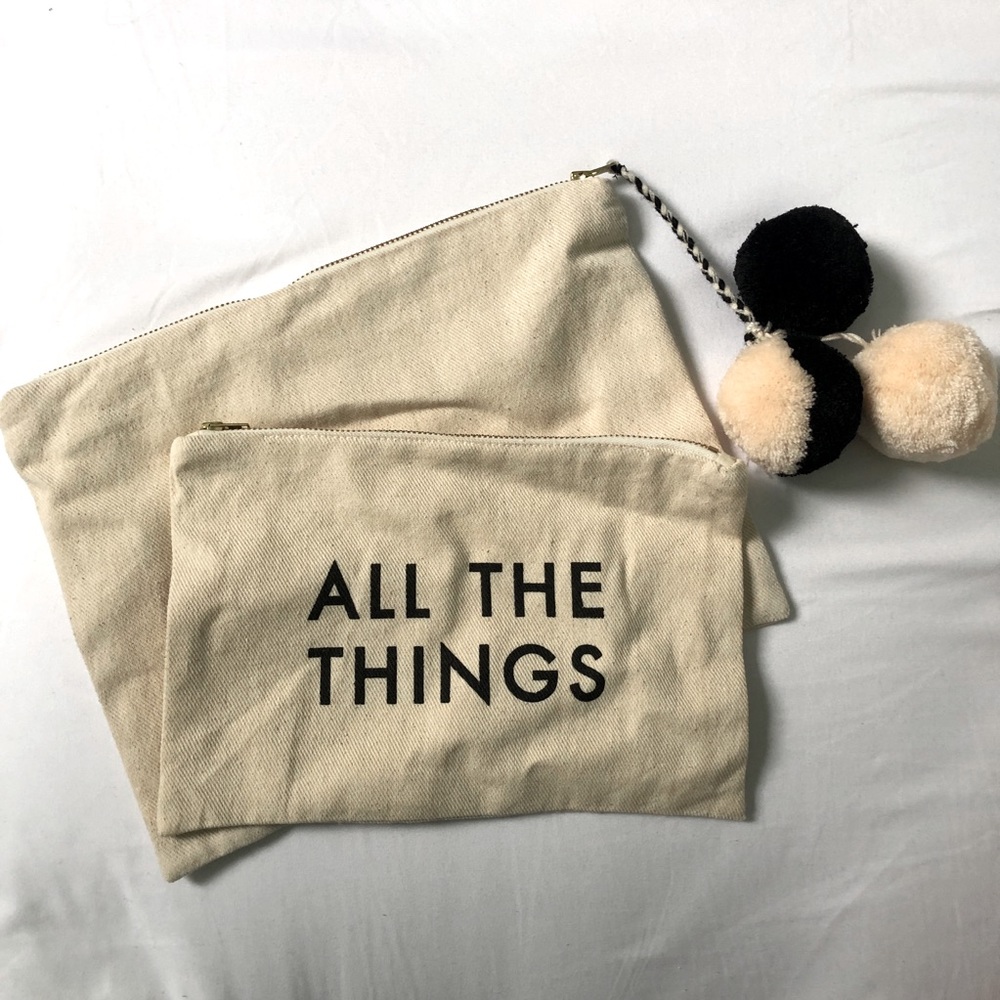 Tribe Alive Makeup Bag / Clutch Set ♻️